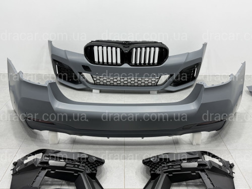 Комплект обвісу рестайлінг M paket LCI 2020+ для BMW 5 series G30 2016-2020 з фарами BMW LED артикул 10661