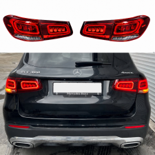 Задні ліхтарі Mercedes GLC X253 2019-2022 жовтий поворот