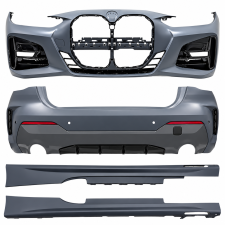 Комплект обвісу M пакет BMW 4 series G22 G23 2020- бампер передній / задній, пороги