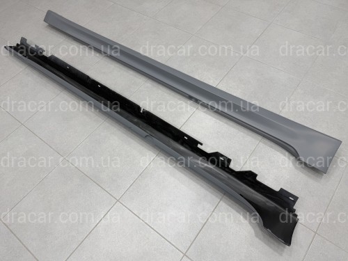 Комплект обвісу M paket LCI BMW 5 series G30 2020+ (передній / задній бампер, пороги, насадки на труби, жалюзі, ніздрі) артикул 10573