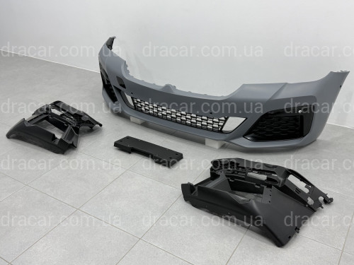 Комплект обвісу M paket LCI для BMW 5 series G30 2020-2023 (передній / задній бампер, пороги) артикул 8444