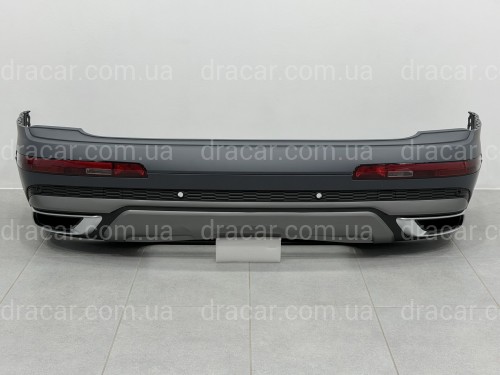 Бампер задній у зборі S-Line для Audi Q7 4M 2020-2024 артикул 9478