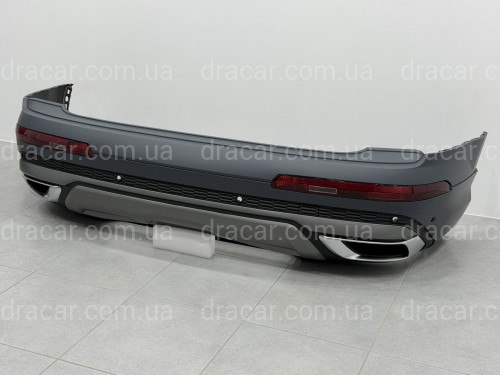 Бампер задній у зборі S-Line для Audi Q7 4M 2020-2024 артикул 9478