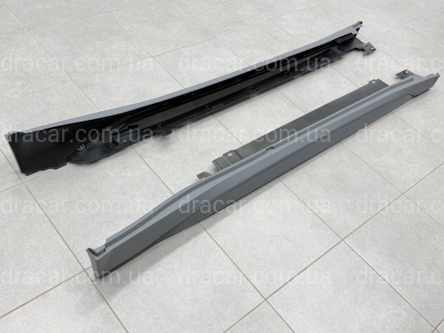 Пороги M-paket BMW X1 U12 LONG 2023+ 2шт. артикул 3865