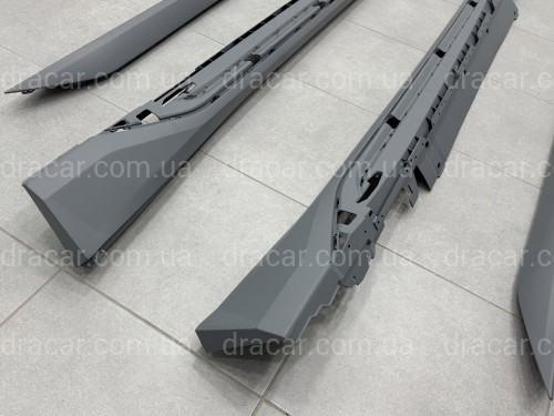 Пороги M-paket BMW X1 U12 LONG 2023+ 2шт. артикул 3865