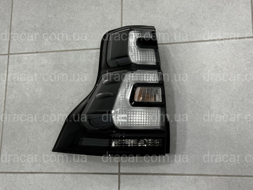 Ліхтарь задній лівий димчастий Toyota Land Cruiser Prado 150 2017-2023 артикул 10713