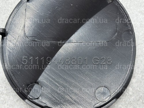 Заглушка буксирувального крюка 51119448801 M Paket BMW 3 G20/G21 2018-2022 артикул 10031