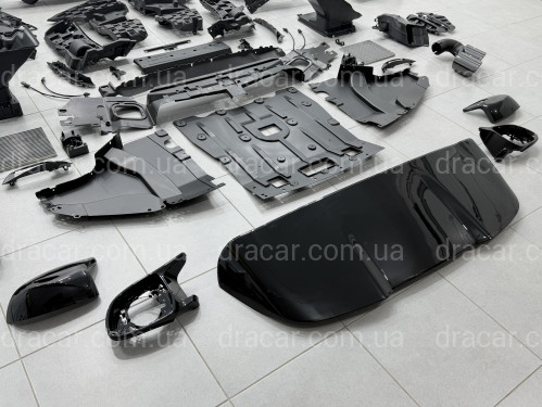 Комплект обвісу X5M F95 BMW для G05 2023-2025 (бампера у зборі, пороги, арки, ніздрі, корпуса дзеркал, зябра, спойлер) артикул 10660