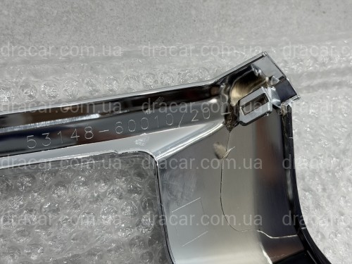 Вії на Led фари Toyota Land Cruiser Prado 150 2018 - комплект 2шт. артикул 7054