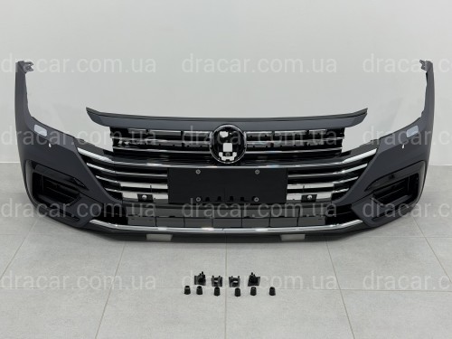 Передній бампер у зборі R-Line Volkswagen Arteon 2017- артикул 8343
