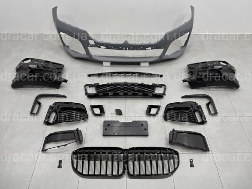Комплект обвісу з решіткою M760 BLACK для BMW 7 series G12 2019-2022 артикул 10742