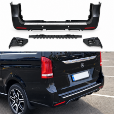 Задній бампер AMG для Mercedes V Class Vito Metris W447 2014-