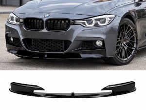 ЦІЛЬНА Обвіс переднього бампера M пакет BMW 3 series F30 F31 2012-2018 абс пластик, чорний глянець