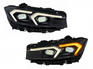 Фари LCI 2022+ рестайлінг Shadow Line для BMW G20 / G21 2022+ 2шт.