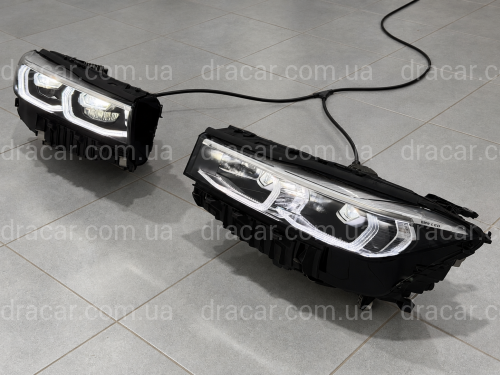 Фари Adaptive LED для BMW 7 series G11 / G12 2020-2022 комплектні з блоками 2шт артикул 10551