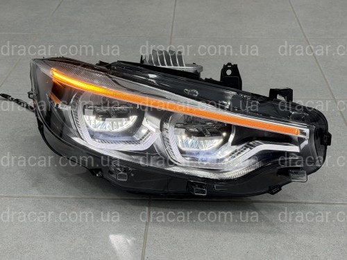 FULL LED фари для BMW 4 series F32 F33 F36 F80 2013-2016 2шт. 2 РЕЖИМА ДХВ КСЕНОН АПГРЕЙД В LED артикул 8860