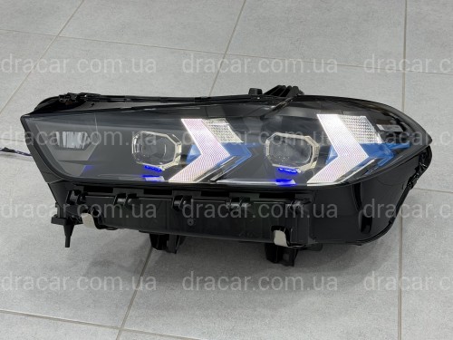 Фари Full LED LCI 2023+ рестайлінг замість дорестайлінгових BMW X5 G05 X6 G06 2018-2022 2шт. з заміною бампера на 2023+ артикул 8701