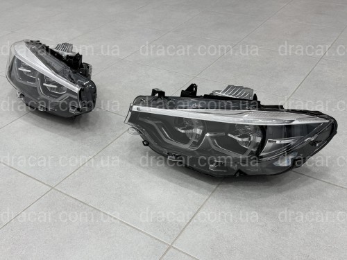 FULL LED фари для BMW 4 series F32 F33 F36 F80 2013-2016 2шт. 2 РЕЖИМА ДХВ КСЕНОН АПГРЕЙД В LED артикул 8860