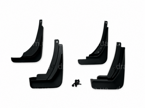 Бризковики Audi A4 B9 S-line 2020-2024 комплект 4шт. артикул 10072
