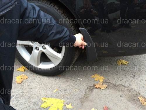 Бризковики Honda Accord CL8 2008-2012 без обвісу (форма оригіналу) комплект 4шт. артикул 3886