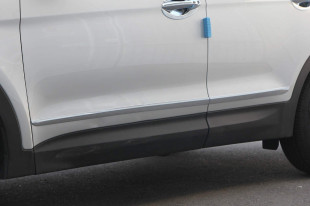Хромовані молдінги на двері Hyundai Santa Fe 2013-