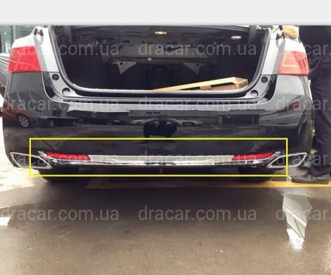 Молдінг на задній бампер Honda Accord CL 9 2015- артикул 3830