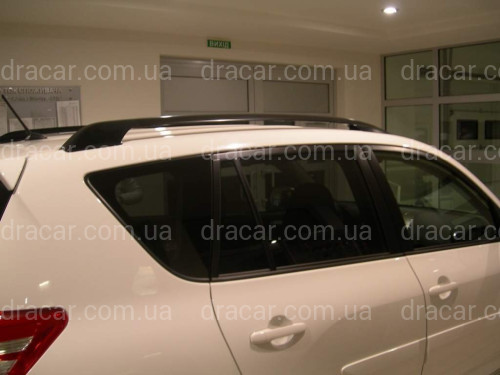 Рейлінги на дах поздовжні для Toyota Rav 4 long (на короткий потрібно вкоротити) 2006-2012 артикул 1375