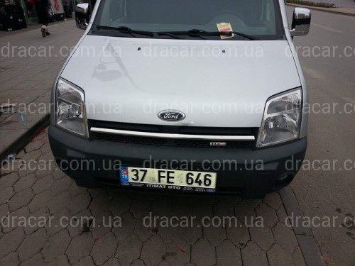 Хром накладка на решітку радіатора Ford Transit Connect/Tourneo 2004-2008 артикул 2445