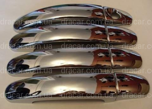 Накладки на ручки Ford Focus 2005-2017 / Kuga 2008-2017/ C-Max 2003-2010 (пластик) артикул 32