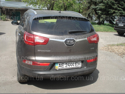 Накладка на багажник 
Kia Sportage R 2010- артикул 2950