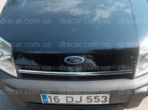 Хром накладка на решітку радіатора Ford Transit Connect/Tourneo 2004-2008 артикул 2445