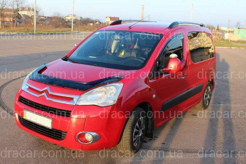 Дефлектор капота FLY Citroen Berlingo 2008-/Peugeot Partner 2008- артикул 2845