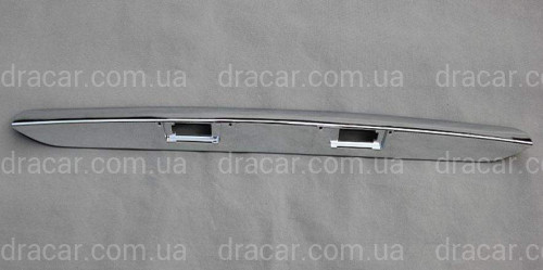 Замінна хром планка номера пластик Mercedes-Benz Vito/Viano W639 2004-2014 (ABS пластик) артикул 3277