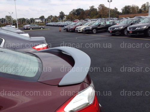 Спойлер на багажник Honda Accord CL 9 2012 із стоп сигналом ABS пластик артикул 3893