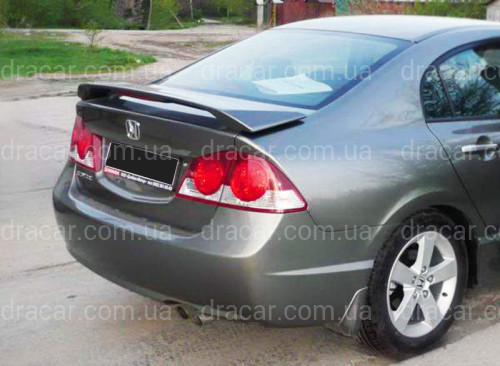 Спойлер багажника Modulo Honda Civic зі стоп-сигналом 2006-2011 ABS пластик під фарбування артикул 416