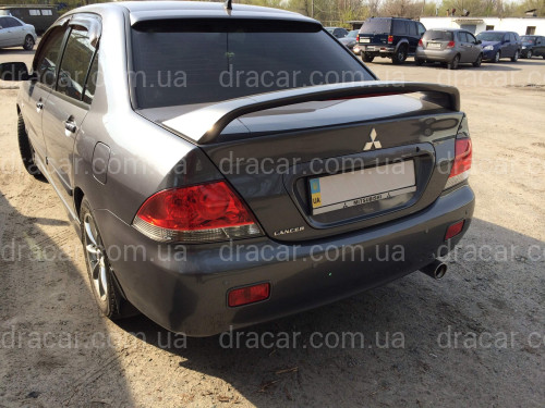 Спойлер на багажник зі стоп-сигналом Lancer 9 2004-2009 ABS пластик під фарбування артикул 3563