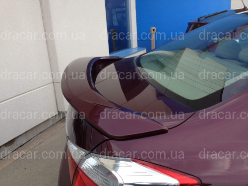 Спойлер на багажник Honda Accord CL 9 2012 із стоп сигналом ABS пластик артикул 3893