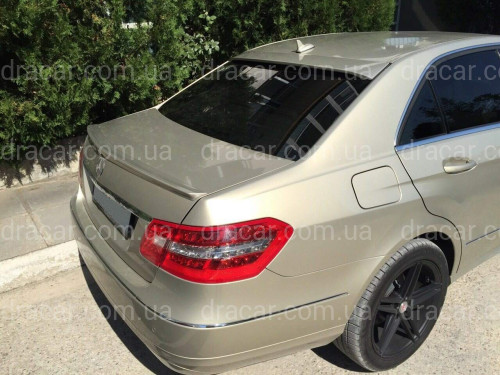 Спойлер ліп на багажник Mercedes W212 2009-2016 ABS пластик артикул 3897
