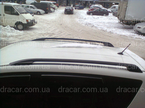 Рейлінги на дах поздовжні для Toyota Rav 4 long (на короткий потрібно вкоротити) 2006-2012 артикул 1375