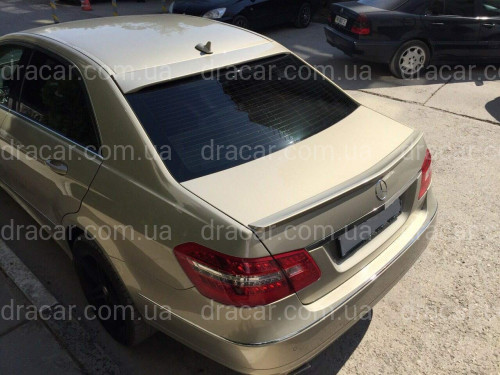 Спойлер ліп на багажник Mercedes W212 2009-2016 ABS пластик артикул 3897