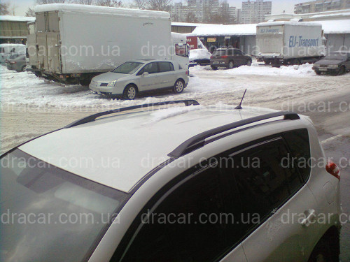 Рейлінги на дах поздовжні для Toyota Rav 4 long (на короткий потрібно вкоротити) 2006-2012 артикул 1375
